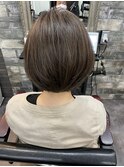 ボブレイヤーカット_アッシュグレージュデザイン_200