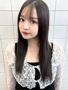 ミミヘアーガーデン(mimi hair garden) 透明感カラー/ロングレイヤー