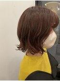 くせ毛風ボブ