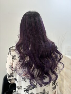 ラビス クローバー(Lovis clover) 前髪カタログ アンブレラカラー こなれミディ