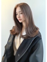 ライズ ネックス ザ サロン 渋谷(LIZE nex the salon)&nbsp;ロングヘア　前髪なし［＃渋谷駅＃韓国＃髪質改善］