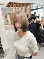 リー 京都西院(Lee)&nbsp;ハイトーン/ケアブリーチ/ダブルカラー/ボブ