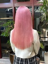 ヲタク(wotaku.)&nbsp;ペールピンクホワイトカラーハイトーントリプルカラーブリーチ