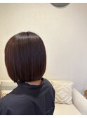 内巻きボブ