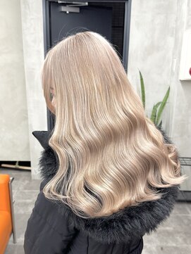 ニコ トウキョウ 渋谷(nico TOKYO) ブロンドベージュ/髪質改善/ダブルカラー/ケアブリーチ/20代