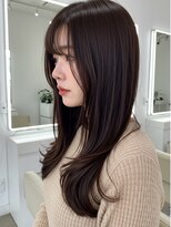 エル 新小岩(elu)&nbsp;美髪/ワイドバング/レイヤーカット/くすみベージュ/新小岩駅