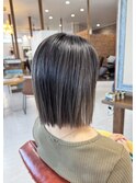 バレイヤージュ/グラデーションカラー/プリンが気にならない/S