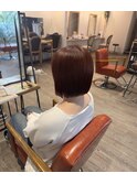 暖色ボブ！