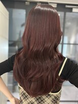 クム(kumu)&nbsp;【kumu】ブリーチなし暖色系カラー/カシスワインレッド/ボルドー