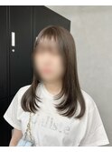 バブみレイヤー_メルティカラーフェミニンロング似合わせカット