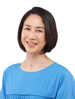 えがお美容室 奈良店&nbsp;イメージを変えたい50代・60代の方に！軽やかグラデーションボブ