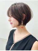 夏の軽やかショート_F0937