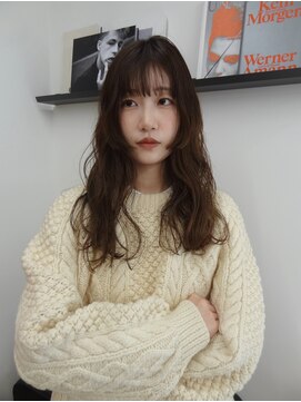 ヌーヴ(Nu:v) ニュアンスパーマ/透明感ブラウン