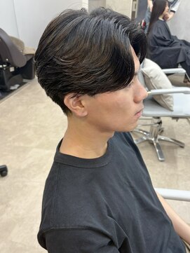 シエテ 津田沼(Siete) サーフカール/スパイキーショート/ブルーブラック/津田沼