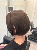 切りっぱなしボブ
