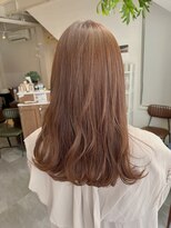 カサネ(KASANE)&nbsp;ラベンダーベージュ　ロング　バイカルテ　艶髪　くすみカラー