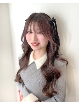 ユーフォリア 銀座本店(Euphoria) Mako くびれ巻き ロングヘア 似合わせ モテ髪 ブリーチなし