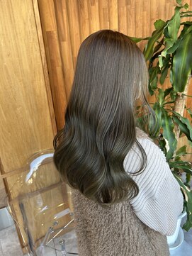 トゥーリ 甘木店(tuuli) 【tuuli 甘木　朝倉】髪質改善カラー☆オリーブベージュ