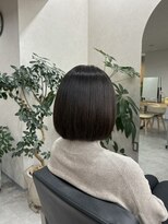 クム 横浜(qumu)&nbsp;大人ボブ × ダークブラウン【神永】