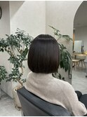 大人ボブ × ダークブラウン【神永】