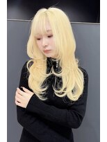 レーブ(REVE)&nbsp;抜きっぱなしブリーチ×海外風レイヤーカット