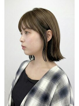 カミカガク インナーシェード×外はねボブ