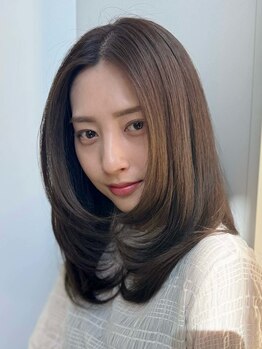 ロック(rock)の写真/【レイヤーカット/ハッシュカット/顔周り】顔型・骨格・髪質に合わせミリ単位で計算したカットで垢抜け♪