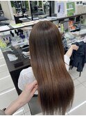 【艶髪縮毛矯正】地毛風ナチュラル縮毛矯正　プラチナ縮毛矯正