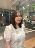 ナチュラルブラウンカラー