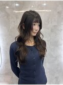 韓国風レイヤーカット×ハッシュカット