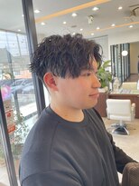 ザ グルーム(The Groom)&nbsp;メンズショート/ツイストスパイラル/刈り上げ/フェード