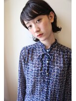 リコ ヘアアンドリラクゼーション(LICO HAIR&RELAXATION) 大人可愛い　耳かけショートボブ