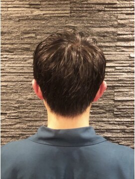 プレミアムバーバー 目黒店(PREMIUM BARBER produce by HIRO GINZA) 前上げショートスタイル