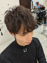 バンブーヘアクラブ 常盤平店 メンズ×バーマ