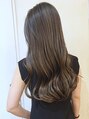 ミンクス 青山店(MINX) ハイライトと赤み消しカラーのグレージュで透明感のある仕上がり