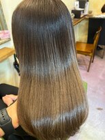 リリアン(Ririan)&nbsp;【橋本】うる髪フルカラー+自社製品髪質改善トリートメント