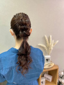 ウルー 恵比寿店(uruu) 【ポニーテール】恵比寿/恵比寿駅/ヘアセット/早朝