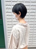 マッシュショート_耳かけボブ