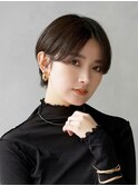 大人ショート_マチルダボブピンクベージュ_ba464142