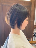 トト 船橋店(toto.)&nbsp;黒髪/グレーベージュ/レイヤーロング/前髪パーマ[西船橋/津田沼]