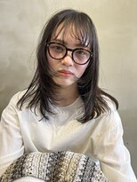 パークレーン アイス イヴェン(park lane ICI yeven)&nbsp;ウルフカット　顔まわりレイヤー　レイヤーカット   YUKI