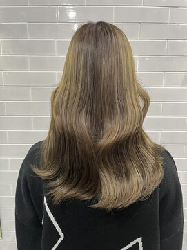 ミリヘアー(mili hair) オリーブベージュ