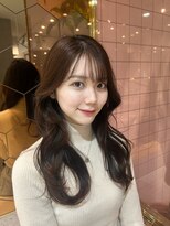 ルームバイシー 新宿(Loom. by Sea)&nbsp;小顔顔周りカット×レイヤー【新宿美容室/髪質改善/韓国ヘア】
