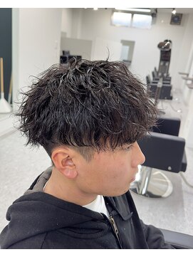 ブライト(BRIGHT) マッシュ　ツイストスパイラルパーマ