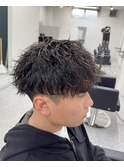 マッシュ ツイストスパイラルパーマ