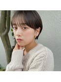 《 hair Owen 》ナチュラルショート×耳かけアレンジ