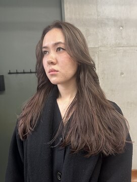 ソルトウォーター(SALT WATER) ベージュカラー ブリーチなしカラー