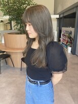 リア(Li’a)&nbsp;オリーブベージュ ブリーチありカラー