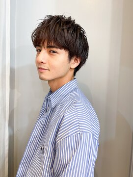 テトラ バイ ネオリーブ 横浜西口店(tetra by neolive) ナチュラルマッシュメンズショート☆横浜