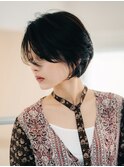 艶髪ショートボブ　